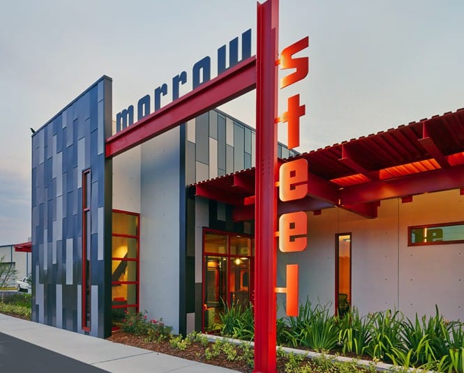 Morrow Steel Office Building Klar and Klar Architects